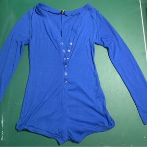 New- Blue bodysuit